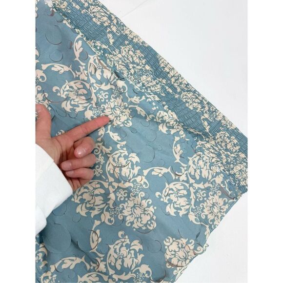 Beguile by Byron Lars Dress Women 8 Lasercut Lace Blue Cream Pretty Little Liars - Picture 4 of 12